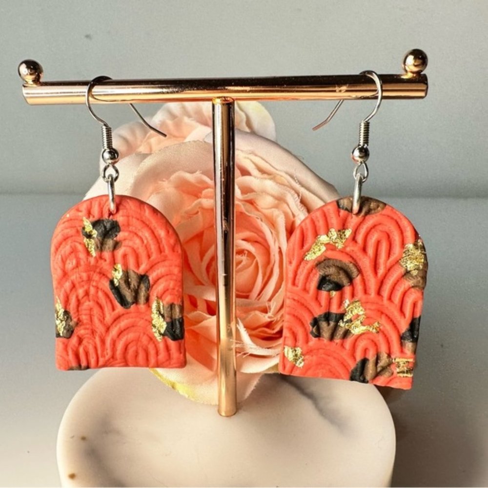 Gorgeous Hand made Cute animal print Light weight earrings - Gorgeous jewellery